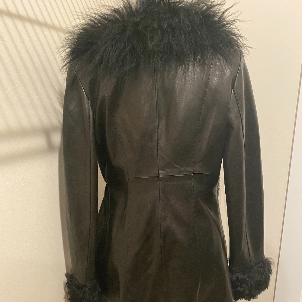 Pellessimo Leather Jacket - Size 10 - Picture 4 of 4